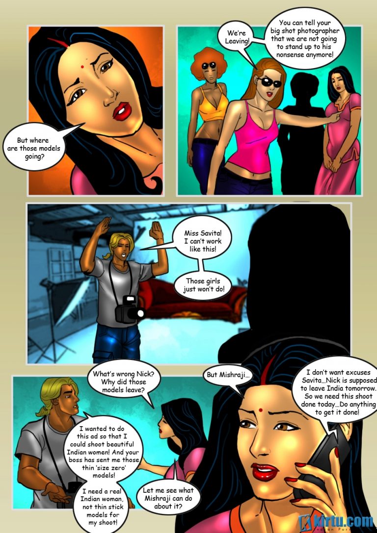 Savita Bhabhi - Episode 26 - The Photoshoot - Panel 005